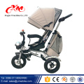 Yimei rotierende Sitz Kinderwagen Dreirad / Leinen Stoff Kinder Dreiräder Verkauf / 3 Rad Dreirad für Baby